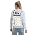 thumbnail image 5 of Yiaed Cartoon House Print Lightweight Backpack Travel Backpacks Hiking Daypack for Women Men, 5 of 5
