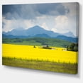 thumbnail image 2 of Farm House in Field Of Canola - Landscape Canvas Art Print, 2 of 4