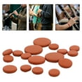 thumbnail image 3 of WEUVEB Clarinet Pads Genuine Red Material for Clarinet Use 17Pcs, 3 of 8