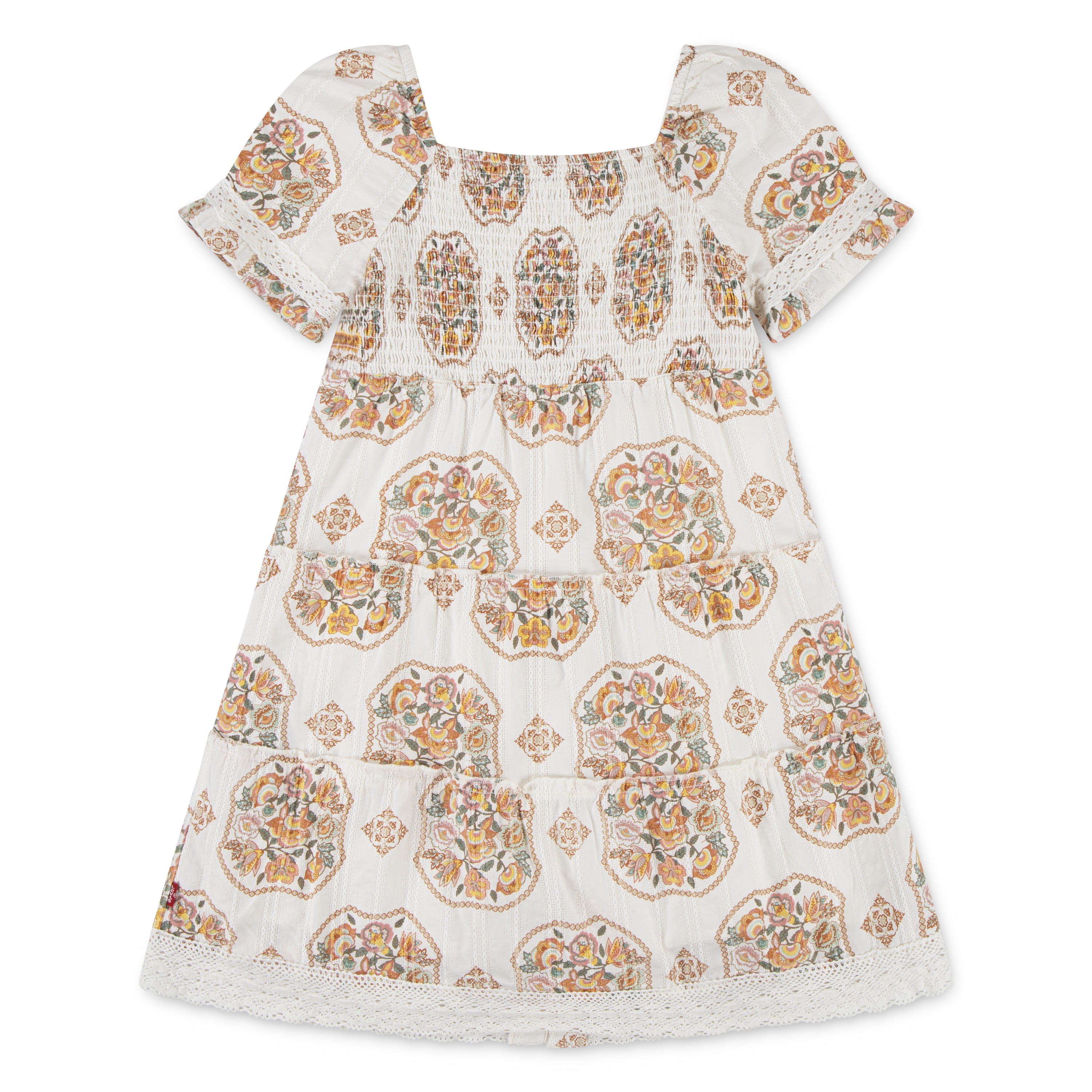 Levi's Girls Tiered Pintuck Dress, Sizes 7-16