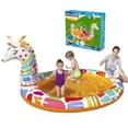 thumbnail image 1 of H2OGO! Groovy Giraffe Inflatable Play Pool For Kids, 1 of 6