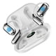 thumbnail image 1 of Auriculares traductores inalámbricos AI ibeacos 3 en 1 144 idiomas, 1 of 8