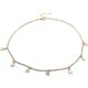 thumbnail image 5 of Zhuge Gargantilla con borlas y estrellas para mujer, 5 of 5