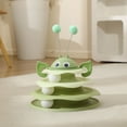 thumbnail image 3 of Interactive Cat Play Disk Toy with Detachable Tracks for Indoor Feline Exercise and Mental Stimulation Durable Metal Construction, 3 of 3