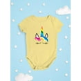 thumbnail image 3 of Fabulous Cute Unicorn Bodysuit Infant -Image by Shutterstock,  6 Months, 3 of 4
