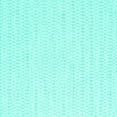 thumbnail image 1 of Ahgly Company Indoor Square Solid Turquoise Blue Modern Area Rugs, 7' Square, 1 of 4