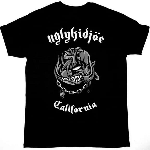 UGLY KID JOE CALIFORNIA NEW BLACK T SHIRT