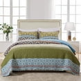 thumbnail image 2 of Greenland Home Fashion Shangri - La Quilt Set - 3 - Piece - King 105x95", Multi, 2 of 6