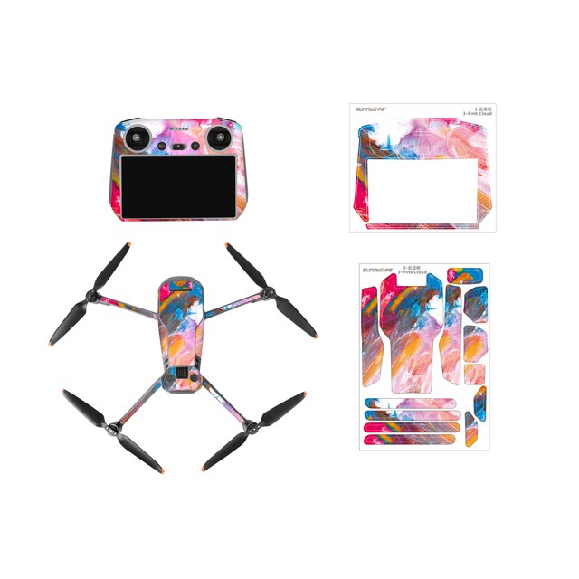 Sticker Compatible For Dji3 Pro Drone Rc / Pro Remote Control Protective Skin Film Accessories