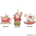 thumbnail image 1 of Colgantes de madera para Navidad, adornos colgantes de madera impresos de varios estilos, regalos artesanales, decoraciones navideñas, 3 unidades por lote, 1 of 4