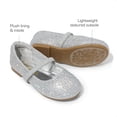 thumbnail image 3 of Zapatos de Vestir para Niñas Pequeñas DREAM PAIRS Mary Jane Plateados, 3 of 8