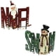 thumbnail image 3 of Feliz Navidad Adorno De Papá Noel De Madera Decoraciones De Mesa De Madera Para La Fiesta De Navidad De Invierno Decoración De Estante Superior De Mesa seitruly HA040062-01, 3 of 6