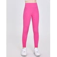 thumbnail image 2 of Arshiner Girls Athletic Leggings High Waist Yoga Pants for Kids with Pockets Dance Running Workout Tights, 2 of 6