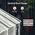 thumbnail image 5 of Quictent Heavy Duty 13x26 FT Vertical Roof Metal Carport, Pre-Drilled All Weather Car Shelter for RV, Vehicles & Farm Equipment, 5 of 9