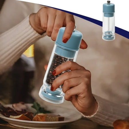 

New 2024 Kitchen Utensils & Gadgets Clearance Portable Coffee Sea Salting Grinder Manual Mill Black Pepper Grinder Pepper Grinder Grinding Bottle for Office Kitchen Home and Camping