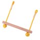 thumbnail image 4 of Juego de escalada infantil para desarrollo físico - Barra de mono amarilla con cuerda resistente (soporta 60kg) - Ideal para interior/exterior, 4 of 6