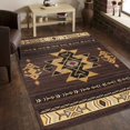 thumbnail image 4 of 4005 Brown 2 ft. 7 in. x 7 ft. 3 in. Southwest Area Rug, 4 of 5