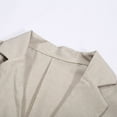 thumbnail image 5 of Casual Blazers for Women 2025 Long Sleeve Notch Lapel Collar Single Business Casual Work Office Jacket, 5 of 7