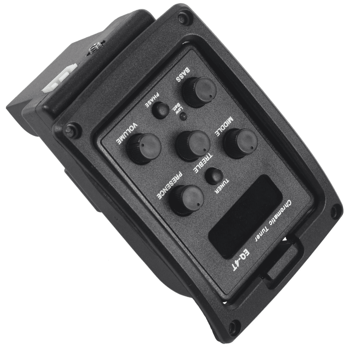 5X EQ-4T 4 Band Pickup EQ Preamp with Tuner for Acoustic Guitar with LCD Tuner and Volume Control