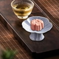 thumbnail image 1 of Elodie Ceramic Footed Bowl Countertop Fruit Tray for Living Room Home Decor Wedding violet, 1 of 8