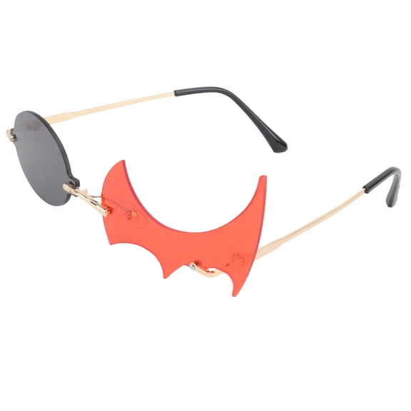 LOLIPPYY Fashion Sunglasses Black Pc Metal Anti-Glare Comfortable Party Accessory