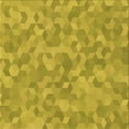 thumbnail image 1 of Ahgly Company Machine Washable Indoor Square Transitional Dark Golden Rod Brown Area Rugs, 4' Square, 1 of 7