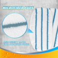 thumbnail image 4 of Steam Cleaner Accessories for ThermaPro 10-in-1 Steam Mop Cleaner Washable Microfiber Pads for Hardwood Floor, 4 of 5
