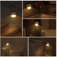 thumbnail image 2 of (Upgraded Version) Motion Sensor Light, Cordless Battery-Powered LED Night Light, Wall Light, Closet Lights(Warm White - Pack of 3), 2 of 5