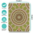 thumbnail image 2 of Sacred Zen Mandala Dog Feeding Mat - Absorbent Placemat with Vintage Artistic Design, 4-Layer Protection for Messy Drinkers, 2 of 2
