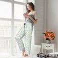 thumbnail image 5 of Sikiie Daisies Flowers Women’s Ultra-Soft Comfy Lounge Pants Sleepwear Comfy Lounge Pants Drawstring Sleep Bottoms with PocketsX-Large, 5 of 6