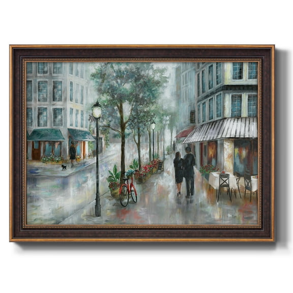 Out To Dinner Premium Framed Canvas- Ready to Hang