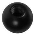 thumbnail image 1 of Miangastore Easy Installation Lampshade Finial Cap 1Set 0.9In Black Iron, 1 of 8