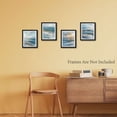 thumbnail image 7 of Chemical Fiber Oil Canvas Wall Art Canvas Print Wall Painting Home Decorations Rectangle Sea Wave 250x200mm 4pcs/set, 7 of 7