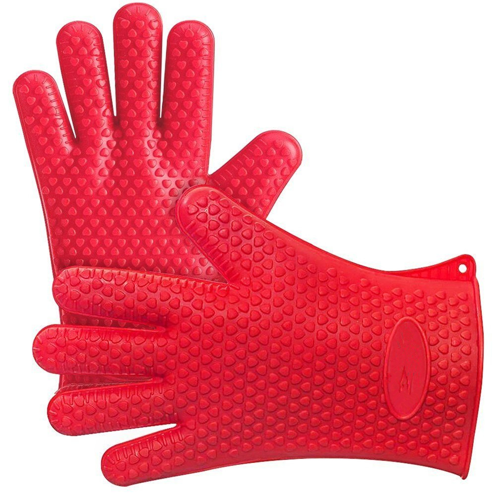 silicone oven finger mitts