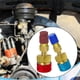 thumbnail image 5 of 2x R1234Yf Kit de acopladores rápidos, piezas de repuesto Adaptador de manguera de conector de ajuste rápido de lado alto y bajo Adaptador R1234Yf a, 5 of 8