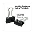 thumbnail image 3 of Binder Clips, Small, Black/silver, Dozen | Bundle of 2 Dozen, 3 of 5