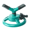 thumbnail image 2 of Abs Plastic Automatic Sprinkler, 360 Rotating Garden Irrigation With Adjustable Spray Arm, for Large Area Lawn Watering, Green, 2 of 9