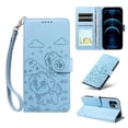 thumbnail image 1 of Funda Cartera GANGXUN con Diseño de Perrito en Relieve para iPhone 13 Pro , Protección 360° con Ranuras y Correa Desmontable, 1 of 6