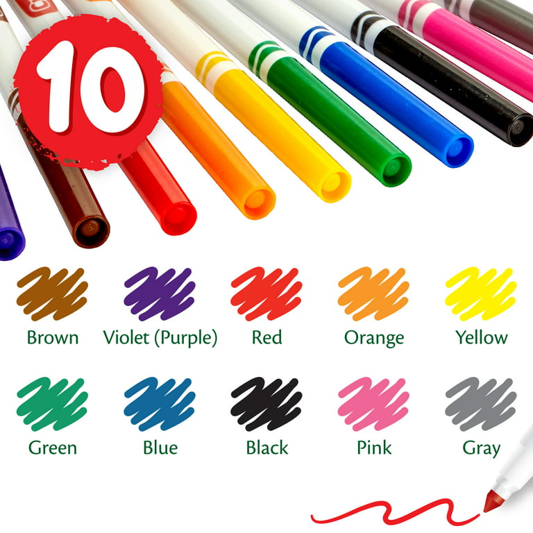 Where can I buy Crayola Markers in bulk and individual, single co