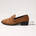 thumbnail image 6 of Tao Tao Womens Loafers Shoes Fashion Low Heel Slip on Shoes Comfortable Driving Flats Casual Shoes Brown 42, 6 of 9