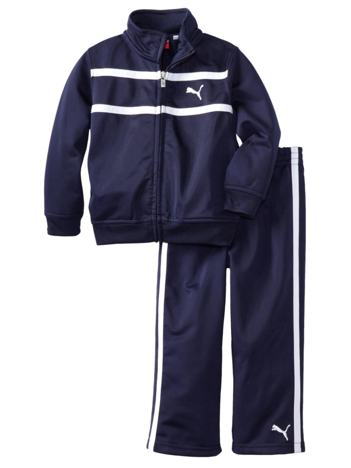 puma tracksuit navy blue