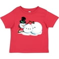 thumbnail image 3 of Inktastic Sassy Snowman in Top Hat Boys or Girls Toddler T-Shirt, 3 of 5