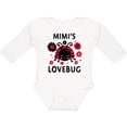 thumbnail image 3 of Inktastic Valentine's Day Mimi's Lovebug Boys or Girls Long Sleeve Baby Bodysuit, 3 of 5