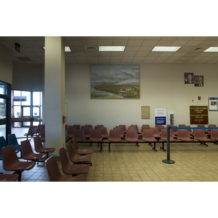 

Print: Painting A Day In El Paso Del Norte At R.C. White Federal Building