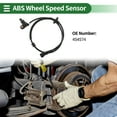 thumbnail image 2 of Unique Bargains ABS Wheel Speed Sensor Rear Left Right ABS Sensor Anti-lock Braking System Sensor No.454574 for Citroen Xantia 1993-2001, 2 of 7