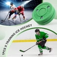 thumbnail image 3 of Balle de Patinage à Roulettes Hockey à Double Couche Entraînement Hockey Balle Plate Balle Ronde Balle d'Entraînement sur Terre Balle Sèche Terre Hockey, 3 of 7
