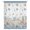 white, variant on Beige Starfish Coastal Sheer Curtains 45" Long, Blue Summer Beach Coral Shell Nautical Light Filering Curtains, Breathable Simi Curtain Privacy Drapes for Kitchen Bathroom Small Window Treatment