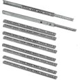 thumbnail image 1 of Pack Of 5 Pairs (10 Pieces) Slides/ball Slides Extract Part 17mm X 278mm For Drawer, Zinc Plated, 1 of 4
