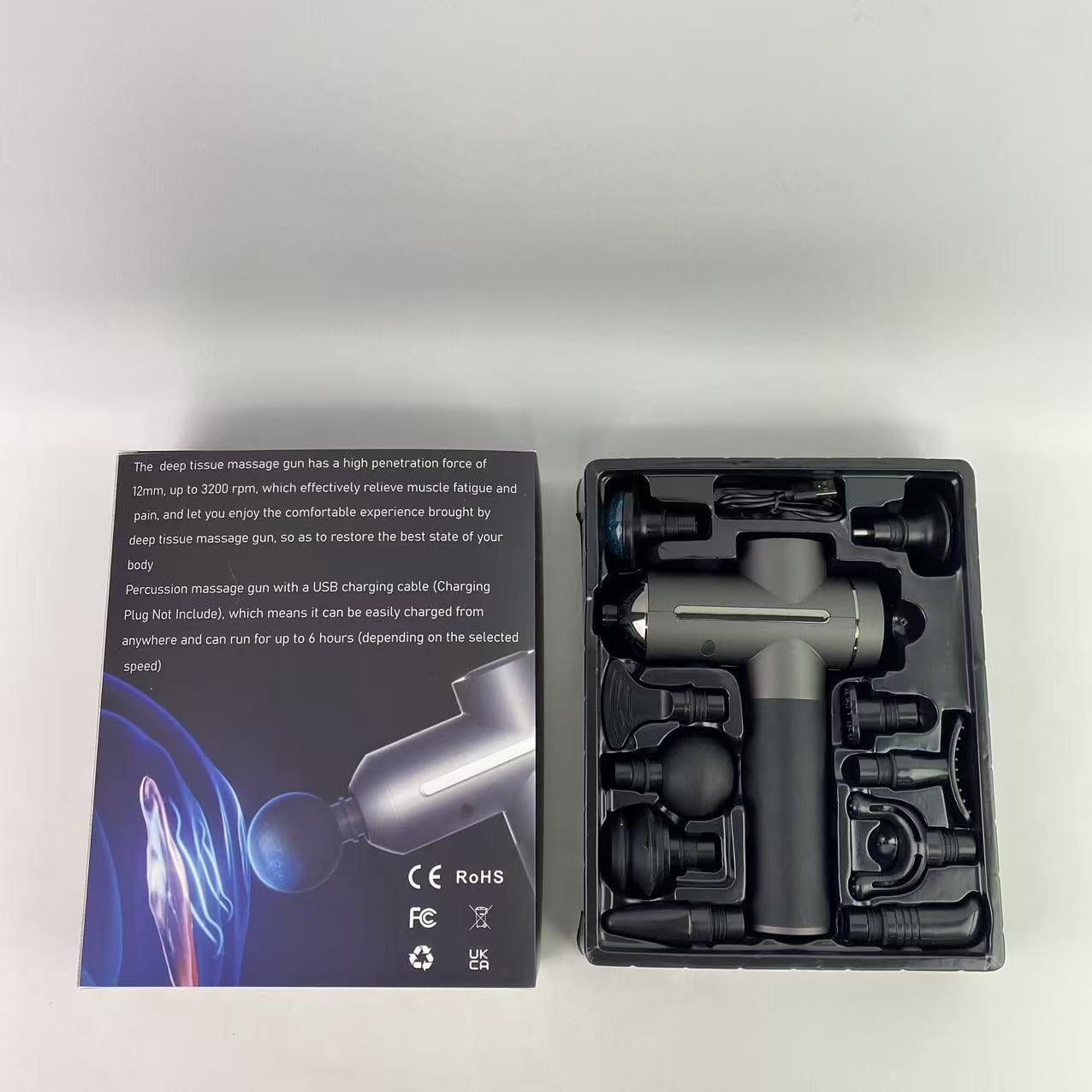KAESURU Massage apparatus,Massage Gun Deep Tissue Muscle Percussion Massage Gun, Christmas Gifts,Handheld Back Massagers
