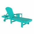 thumbnail image 5 of WestinTrends 2 Piece Adirondack Poly Reclining Chaise Lounge With Arms & Wheels, Turquoise, 5 of 5